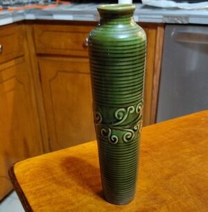 Green Ceramic Vase